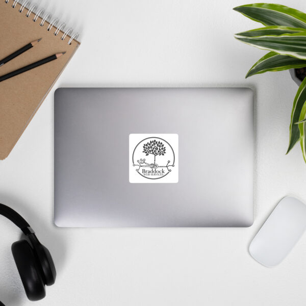 Braddock Web Services Sticker - Image 4