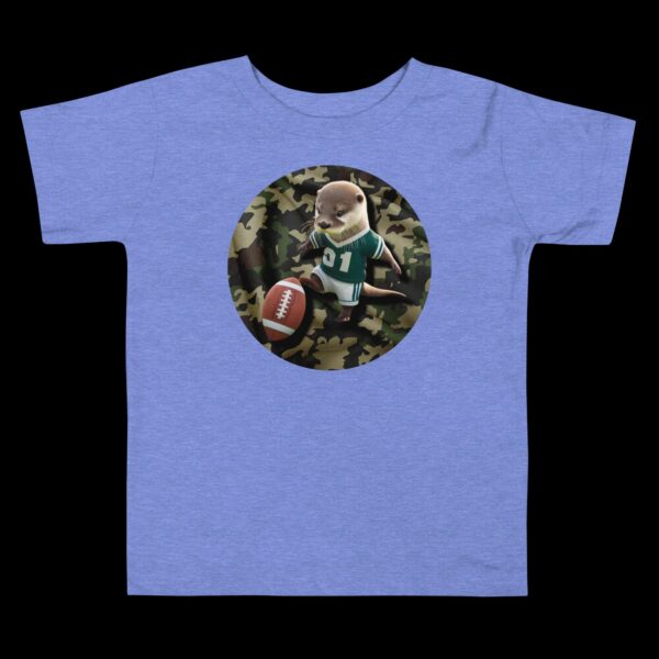 Otter Football Short Sleeve Tee - Image 2
