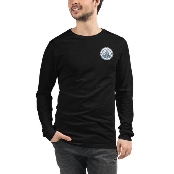 Blue Wave Long Sleeve Tee - Image 2