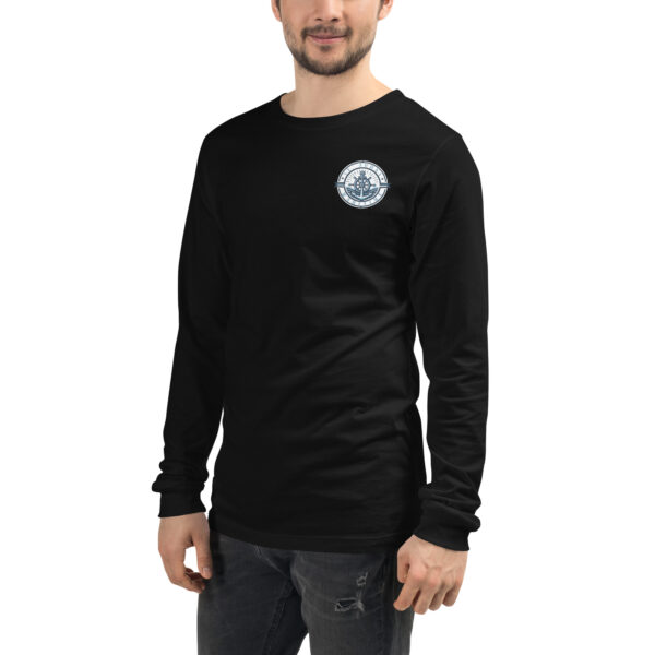 Blue Wave Long Sleeve Tee - Image 3
