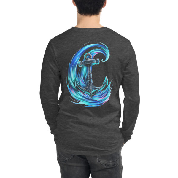 Blue Wave Long Sleeve Tee - Image 8