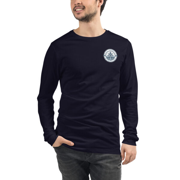 Blue Wave Long Sleeve Tee - Image 4