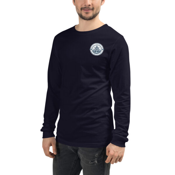 Blue Wave Long Sleeve Tee - Image 6