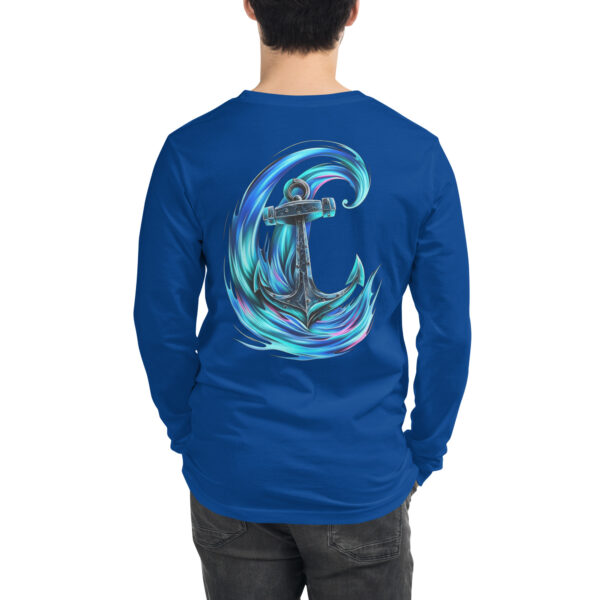 Blue Wave Long Sleeve Tee - Image 11