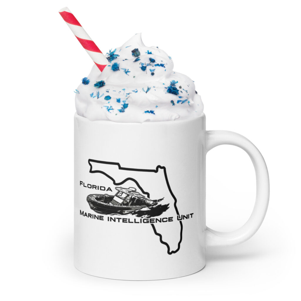 FMIU White glossy mug